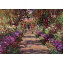 Puzzle 1000 el. Piatnik 552144 A Pathway in Monet`s Garden (Claude Monet)